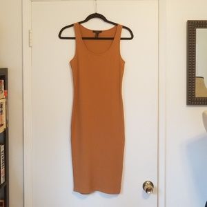 Ribbed Midi BodyCon Dress